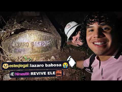 I VISITED LAZARO BARBOSA'S GRAVE LOL