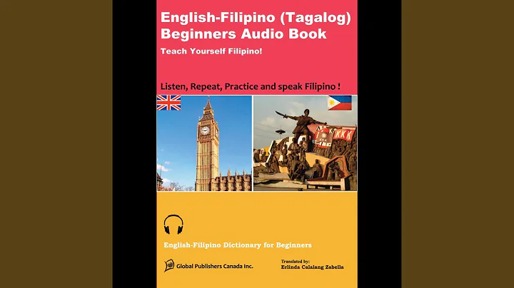 Introduction, Objects, Actions and Students in a Classroom Or School in Filipino