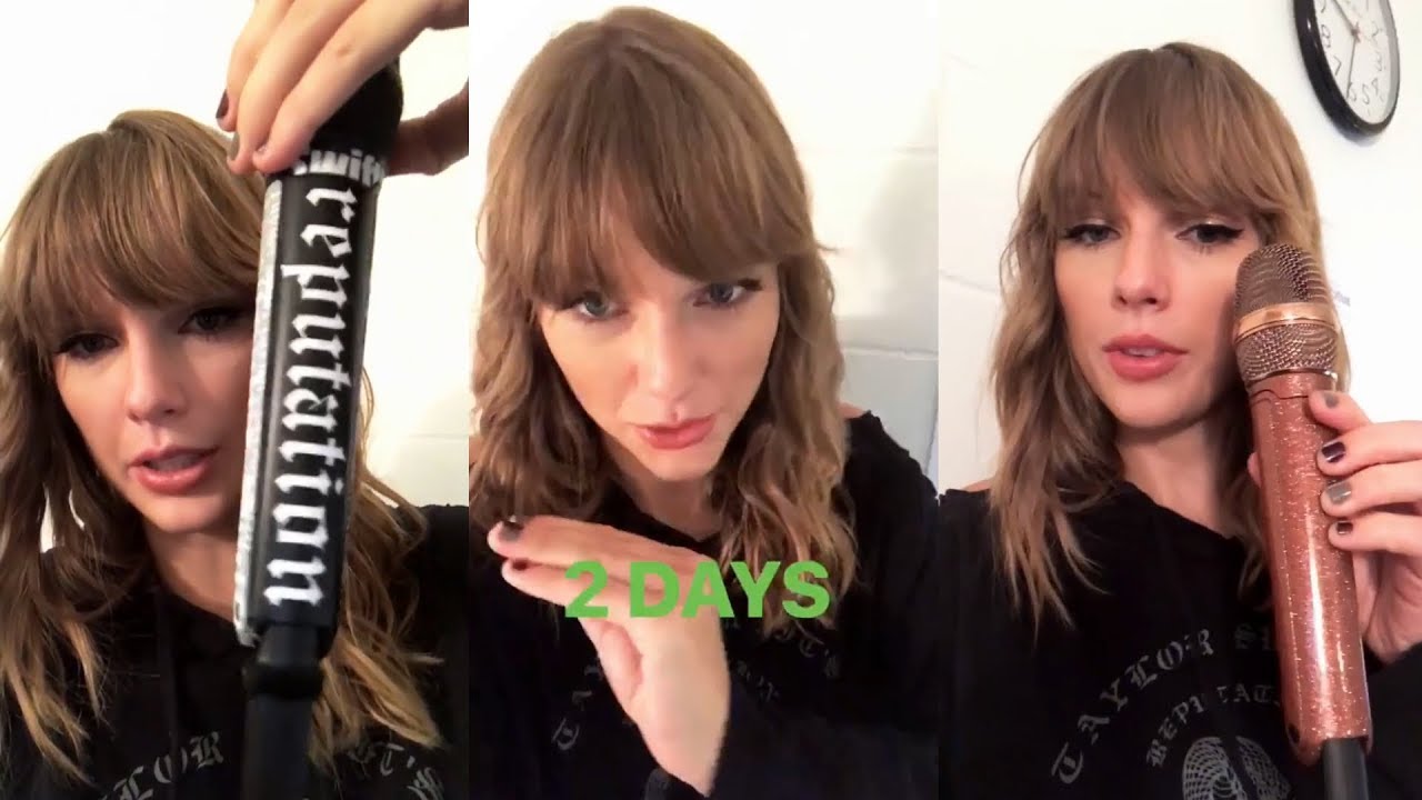 Taylor Swift Draws Number 13 On Her Hand Reputation Tour 