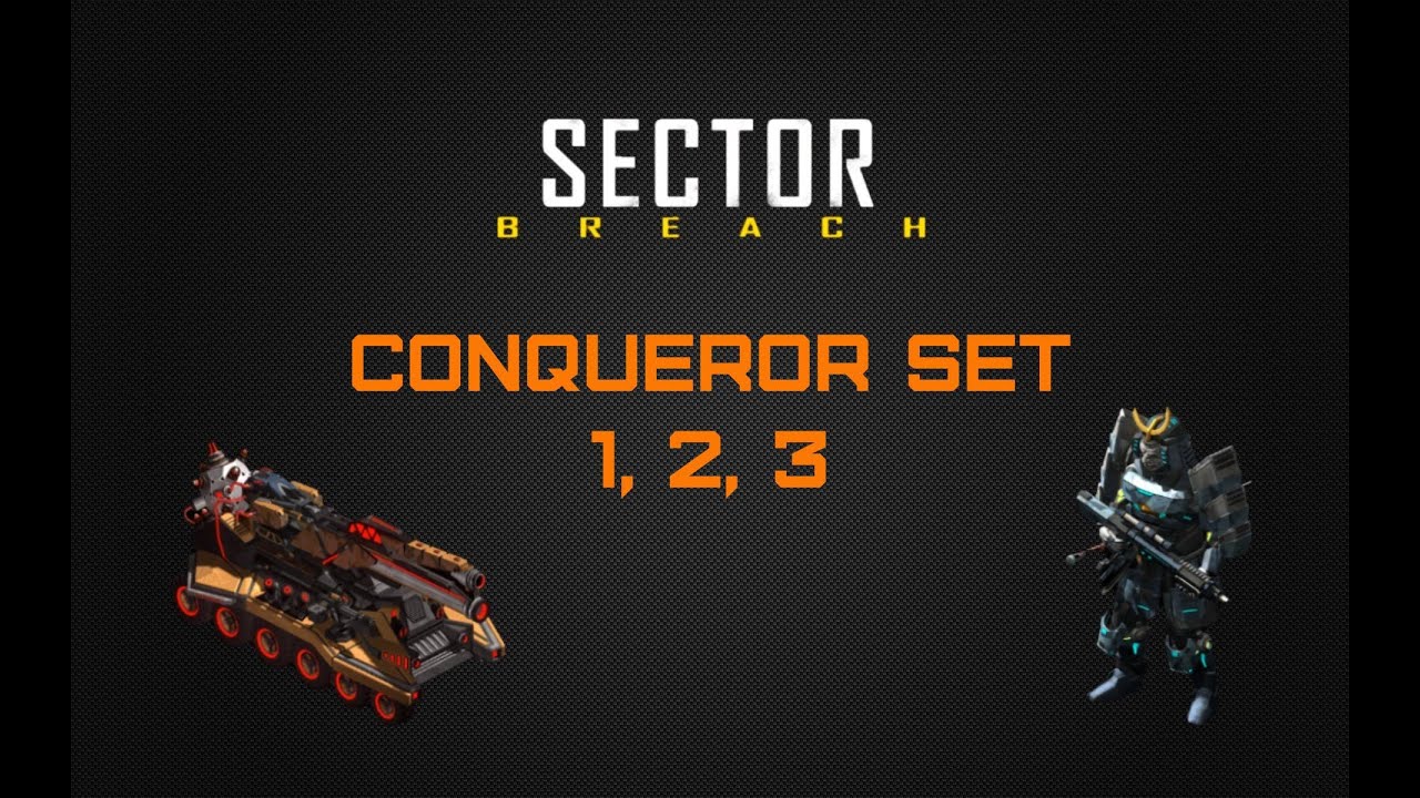 War Commander - Sector Breach April 21/24 - Conqueror Set - Minor Repair