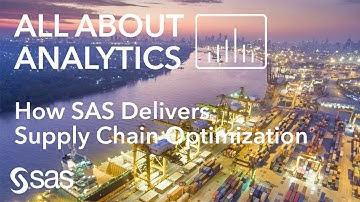 How SAS Delivers Supply Chain Optimization