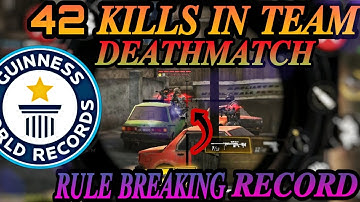 COD MOBILE NEW WORLD RECORD | 42 KILLS IN TEAM DEATHMATCH | 37 SOLO KILLS | OVERLIMIT KILLS |