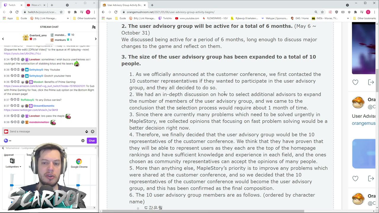 KMS: User Advisory Group is formed