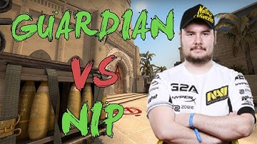 CSGO: POV FaZe GuardiaN vs NiP (31/14) mirage @ EPICENTER 2017 EU Qualifier