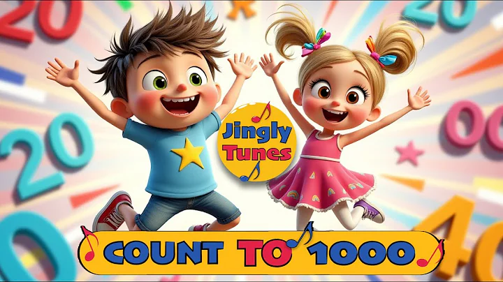Count from 1 to 1000! | Fun Kids Counting Songs (1–10, 11–20, 10–100, 100–1000) | JinglyTunes