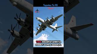 Tupolev tu 95 Bear bomber legendaris Rusia