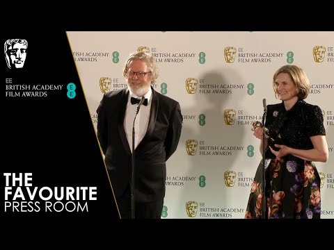 Tony McNamara & Deborah Davis | Press Room Interview | EE BAFTA Film Awards 2019