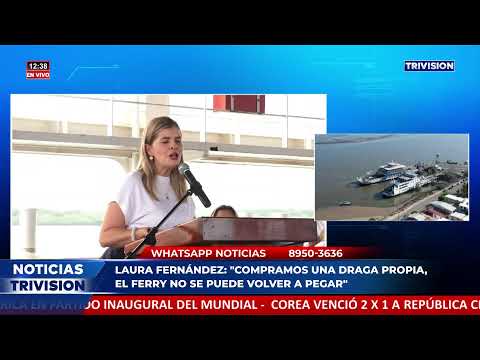 La Presidenta visitó las obras sobre el puente en el río Tárcoles, en Garabito.