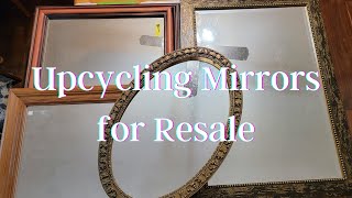 Upcycling Thrifted Mirrors | Thrift Flip