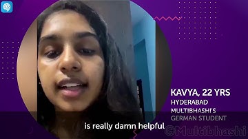 Multibhashi Review | User Testimonial | Learn Foreign Languages | Learn German Online