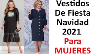 Vestidos De Fiesta Navidad 2021 Para MUJERES DE 40+ 50+ A 80 AÑOS