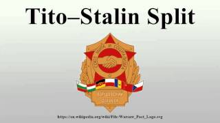 Tito–Stalin Split