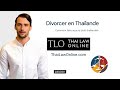 Divorcer en thalande