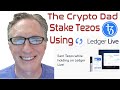 Staking Tezos Directly in your Ledger Nano Hardware Wallet Using Ledger Live