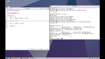 More on Programming Errors: How to set your C++ Compiler to Show ALL Warnings