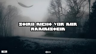 Stirb Nicht Vor Mir / Don't Die Before I Do - RAMMSTEIN 4K (Lyrics/Sub Español) (CC Subtitles)