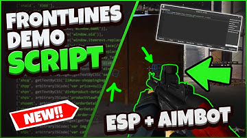 [NEW] Frontlines DEMO Script GUI Roblox [Aimbot + ESP] (Pastebin 2022)