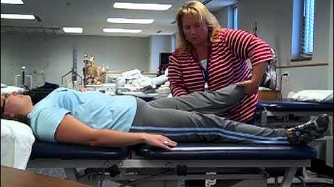 Passive Range of Motion (PROM) of the lower extremity