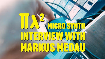 PL2 Ploytec micro synth Interview with Markus Medau Superbooth 16