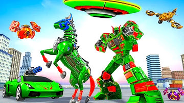 Horse Robot Car War Game - Robot War Game | Android iOS Gameplay