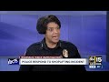 Phoenix police chief jeri williams responds to shoplifting incident