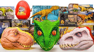 Jurassic World Unboxing Review | Dinosaur Mystery Box Giant ,Dinosaur Egg ,TRex , Allosaurus | ASMR