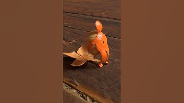 Walking orange man #blender