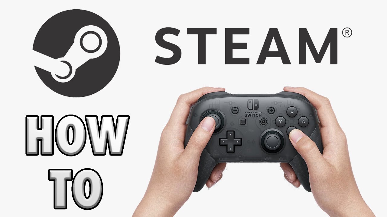 How To Use Your Switch Pro Controller On Steam Youtube
