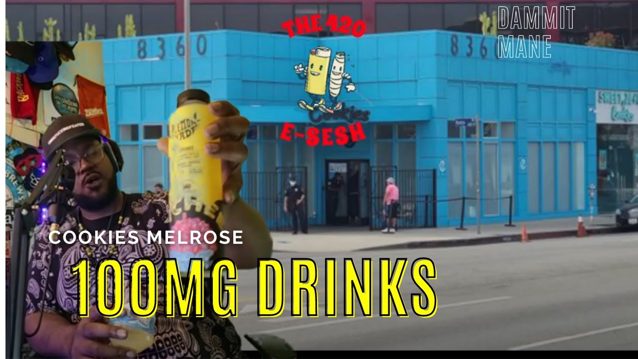 400MG THC COOKIES DRINKS CHALLANGE