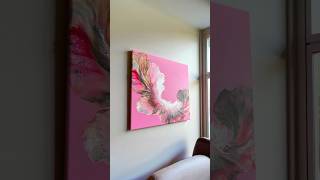 Acrylic Dutch pour #pourart #paintpouring #acrylicpouring #acrylicpouringtutorial #paintpour