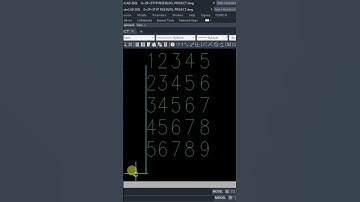 Arrays with increment #civilengineering #autocad #architecture #cadtips