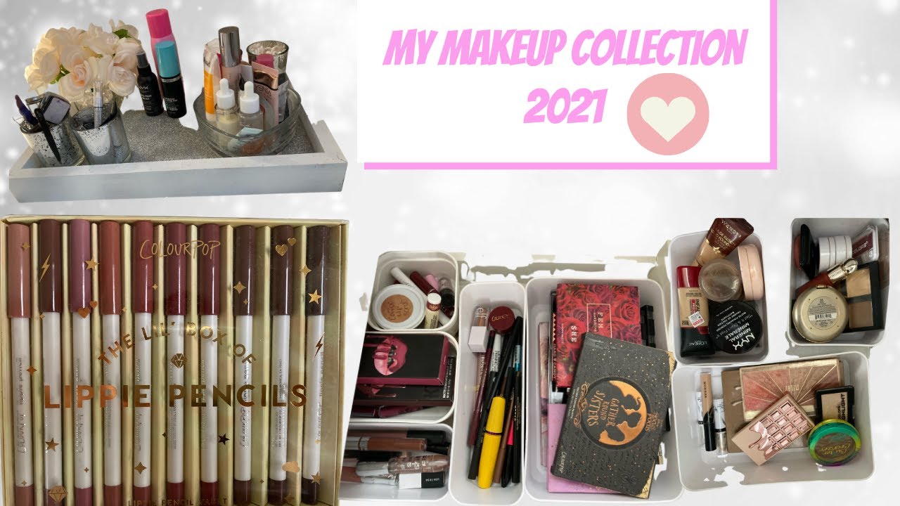 MY MAKEUP COLLECTION 2021! YouTube