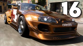 Forza Horizon 5  Part 16  TOYOTA SUPRA WIDEBODY BUILD