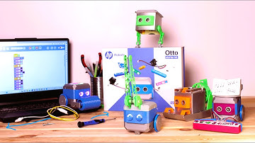 HP Robots | new Otto has arrived to help you learn STEM, python and to be creative with 3D printing