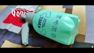 Kwel Heavy Duty Sprayer Bottle ECO 365 Unboxing Review Performance Everthing in One