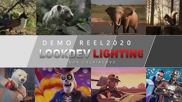 LOOKDEV - LIGHTING - REEL 2020