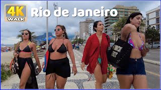 【4K】WALK in Ipanema Rio de Janeiro  RJ BRAZIL 🇧🇷 Travel vlog