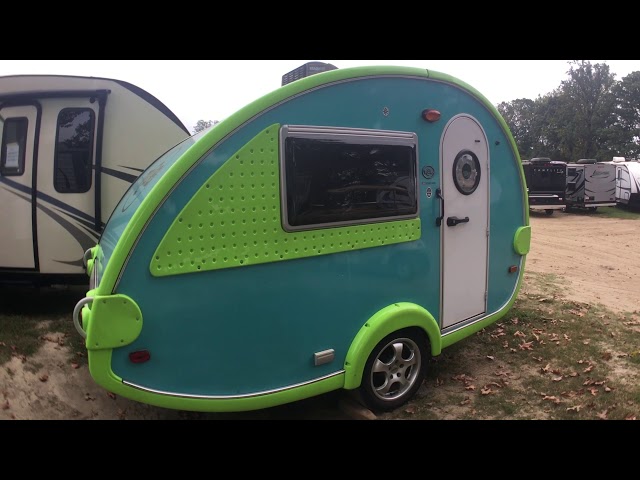 2007 T@B Little Guy Teardrop Travel Trailer on ebay - YouTube