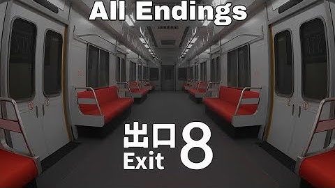 Roblox - The Exit 8! [Metro Map] (All Endings)