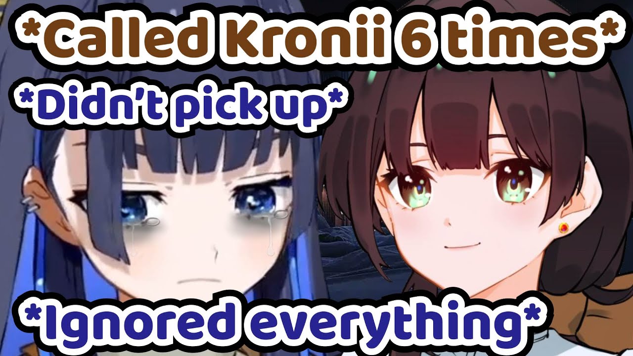 Kronii Was Having a Moment IRL and Made EVERYONE Concerned
