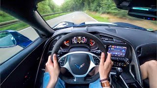 2017 Corvette Grand Sport 477 HP POV DRIVE Onboard (60FPS)