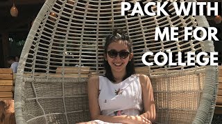 Pack with Me for College // College Apartment