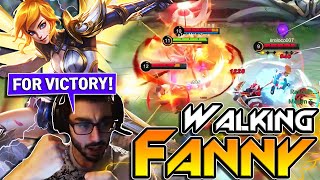 HE BEGGED ME TO FANNY & THIS HAPPENED | Mobile Legends | MobaZane