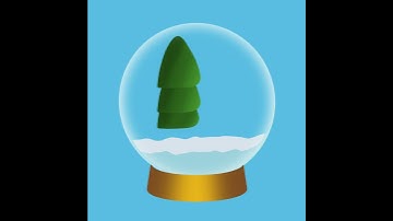 how i create snow globe in procreate