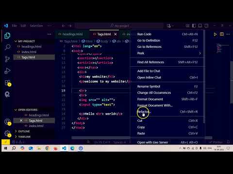 HTML Tags and Elements Explained | Semantic vs Non-Semantic, Grouping & Empty Elements