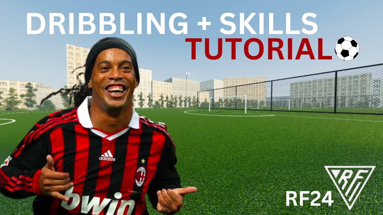 RF24 DRIBBLING + SKILL TUTORIAL (Real futbol 24) ⚽️ - YouTube