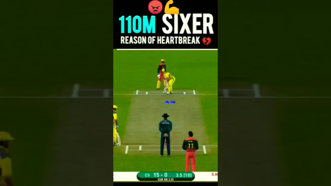 MS Dhoni's Monster 110 Meter Six! 😱 | Mahi Maar Raha Hai 