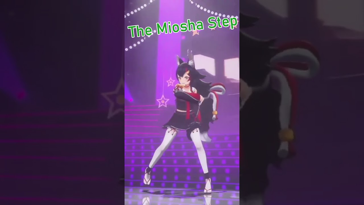 Help, I can't stop watching the Mio-sha Step [Hololive/Ookami Mio] #shorts