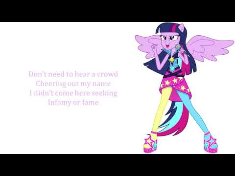 My Little Pony - Equestria Girls Welcome To The Show Lyrics