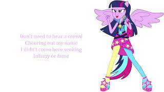 My Little Pony - Equestria Girls Welcome To The Show Lyrics Resimi